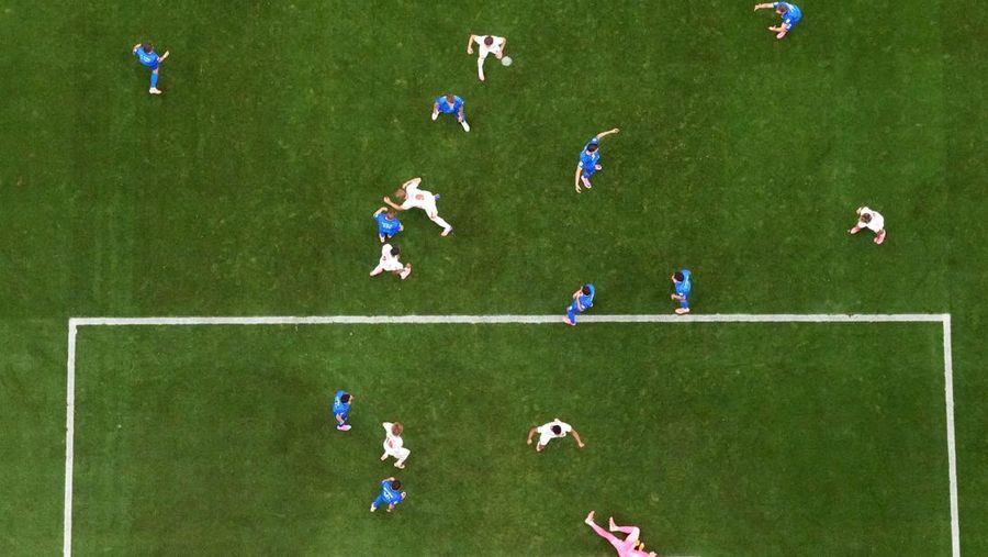 Soccer Football - FIFA World Cup 2026 - Group L - England v Croatia - Dallas Stadium, Arlington, Texas, U.S. - June 17, 2026 England's Harry Kane scores their second goal past Croatia's Dominik Livakovic REUTERS/Hannah Mckay     TPX IMAGES OF THE DAY