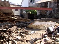 Wilayah utara Spanyol dilanda cuaca ekstrem pada Kamis (18/6/2026), ketika badai hebat dan banjir menerjang sejumlah desa di kawasan Galicia, wilayah barat laut negara tersebut. (Tangkapan Layar Video Reuters/FORTA)