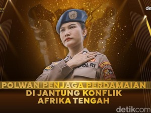 Polwan Penjaga Perdamaian di Jantung Konflik Afrika Tengah