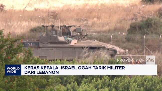 Video: Israel Keras Kepala, Ogah Tarik Militer dari Lebanon
