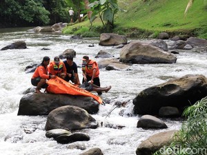 Terungkap Mayat Tersangkut Batu di Sungai Ayung Ubud Ternyata Warga Banyuwangi