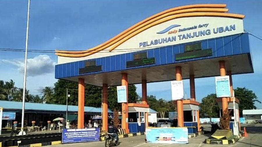 Pelabuhan Tanjung Uban. (Tangkapan Layar/Pemprov Kepri