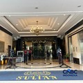 Penampakan Hotel Sultan H+1 usai diambil alih negara, Jumat (19/6/2026). (CNBC Indonesia/Elga Nurmutia)