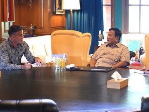 Erick Thohir Ungkap Isi Obrolan dengan Prabowo di Hambalang