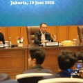 Pimpinan DPR RI Sufmi Dasco Ahmad bersama Komisi III DPR RI Menerima Perwakilan Mahasiswa dalam rangka menyampaikan aspirasi secara langsung di Ruang Abdul Muis, Gedung DPR RI, Jakarta, Jumat (19/6/2026) Kompleks Parlemen, Senayan, Jakarta, Jumat, 19