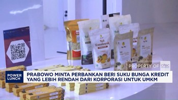 Prabowo ke Himbara: Bunga Kredit UMKM Harus Lebih Rendah dari Korporasi