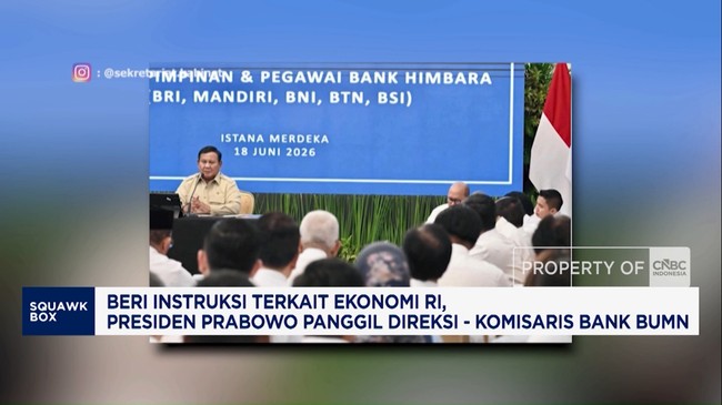 Video: Presiden Prabowo Panggil Direksi-Komisaris Bank BUMN