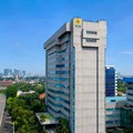 Tampak udara Gedung PLN Kantor Pusat di daerah Kebayoran Baru, Jakarta Selatan. (Dok. PT PLN (Persero))