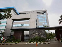 Tampilan Gedung PLN Kantor Pusat di daerah Kebayoran Baru, Jakarta Selatan. (Dok. PT PLN (Persero))