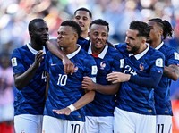 Timnas Prancis tampil di Piala Dunia FIFA 2026. (REUTERS/Dylan Martinez)
