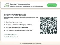 Whatsapp Web. (Istimewa)