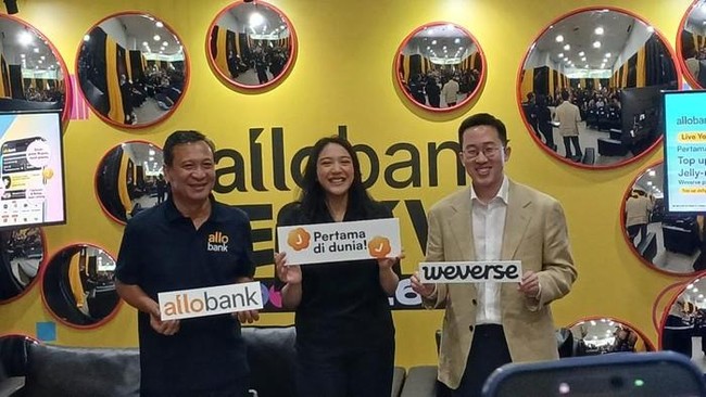 Allo Bank dan Weverse Kerja Sama, Beli Jelly Tak Perlu Kartu Kredit