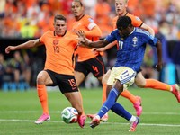 Belanda berhasil mengalahkan Swedia dengan skor telak 5-1 dalam laga Piala Dunia 2026 di Houston, Minggu (21/6/2026) dini hari WIB. (IMAGN IMAGES via Reuters/TROY TAORMINA)