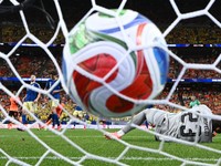 Belanda berhasil mengalahkan Swedia dengan skor telak 5-1 dalam laga Piala Dunia 2026 di Houston, Minggu (21/6/2026) dini hari WIB. (REUTERS/Annegret Hilse)