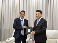 Menteri Keuangan Purbaya Yudhi Sadewa memberikan kuliah umum di Nankai University, Tianjin, China, Sabtu (20/6/2026). (Dok. Kemenkeu)