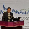 Menteri Keuangan Purbaya Yudhi Sadewa memberikan kuliah umum di Nankai University, Tianjin, China, Sabtu (20/6/2026). (Dok. Kemenkeu)