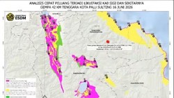 5 Temuan Badan Geologi di Balik Gempa M 6,7 Palu