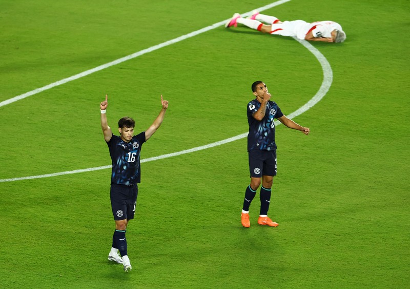 Turki kalah dari Paraguay 0-1 pada matchday kedua Grup D Piala Dunia 2026, Sabtu (20/6/2026) siang WIB. (REUTERS/Eloisa Lopez)