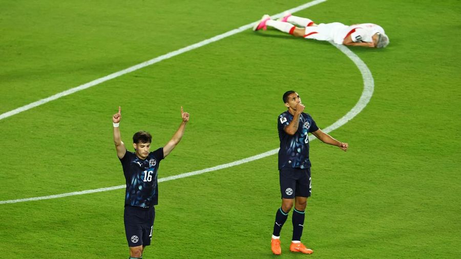 Turki kalah dari Paraguay 0-1 pada matchday kedua Grup D Piala Dunia 2026, Sabtu (20/6/2026) siang WIB. (REUTERS/Eloisa Lopez)
