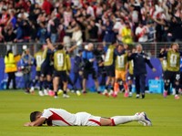 Turki kalah dari Paraguay 0-1 pada matchday kedua Grup D Piala Dunia 2026, Sabtu (20/6/2026) siang WIB. (IMAGN IMAGES via Reuters/DAVID GONZALES)