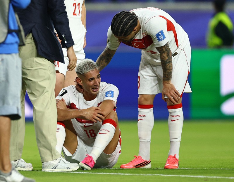 Turki kalah dari Paraguay 0-1 pada matchday kedua Grup D Piala Dunia 2026, Sabtu (20/6/2026) siang WIB. (REUTERS/Eloisa Lopez)