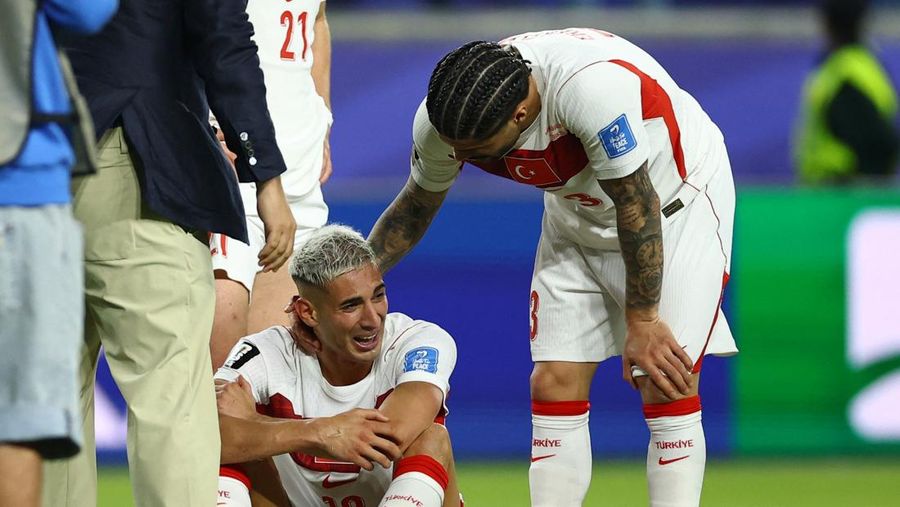 Turki kalah dari Paraguay 0-1 pada matchday kedua Grup D Piala Dunia 2026, Sabtu (20/6/2026) siang WIB. (REUTERS/Luisa Gonzalez)