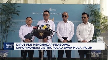 Dirut PLN Menghadap Prabowo, Lapor Kondisi Listrik Pulau Jawa Mulai Pulih