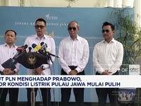 Dirut PLN Menghadap Prabowo, Lapor Kondisi Listrik Pulau Jawa Mulai Pulih