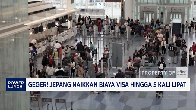 Video: Geger! Jepang Naikkan Biaya Visa Hingga 5 Kali Lipat