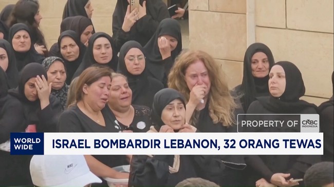 Video: Israel Bombardir Lebanon, 32 Tewas