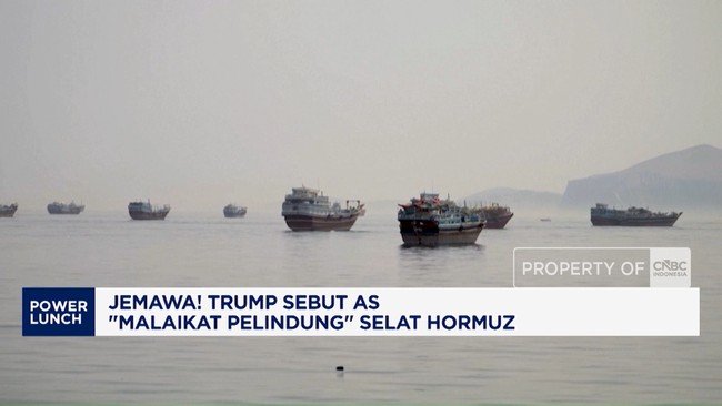 Video: Jemawa! Trump Sebut AS "Malaikat Pelindung" Selat Hormuz