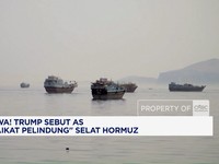 Jemawa! Trump Sebut AS "Malaikat Pelindung" Selat Hormuz