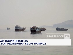 Jemawa! Trump Sebut AS "Malaikat Pelindung" Selat Hormuz