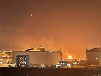 Kementerian Dalam Negeri Qatar mengatakan ledakan internal terjadi di sebuah pabrik di Kota Industri Ras Laffan menyusul "insiden teknis." (Tabz - Alternative Media)