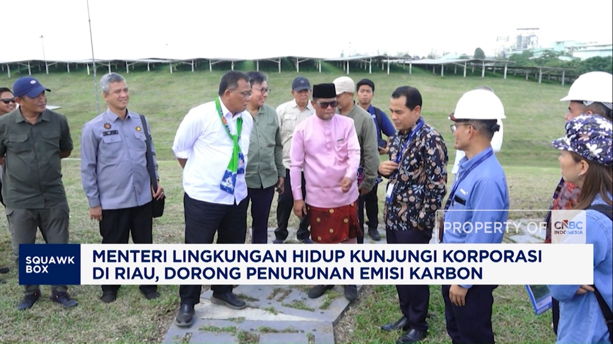 Menteri LH Kunjungi Korporasi di Riau, Dorong Penurunan Emisi Karbon