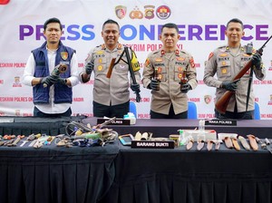 Polisi Tangkap Lansia di OKI Diduga Pembuat Senpira Ilegal