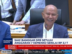 Sah! Banggar DPR Setujui Anggaran 7 Kemenko Senilai Rp 3,1 T