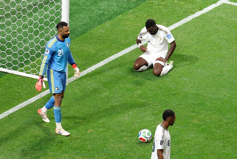 Spanyol berhasil mengalahkan Arab Saudi dengan skor telak 4-0 dalam laga kedua grup H Piala Dunia 2026 di Atlanta, Minggu (21/6/2026) waktu setempat. (REUTERS/Siphiwe Sibeko)