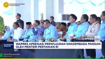 Wapres Apresiasi Perwujudan Swasembada Pangan oleh Mentan