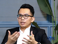 Direktur Utama Indonesia Battery Corporation, Aditya Farhan Arif dalam program CNBC Indonesia Clossing Bell di Jakarta. (CNBC Indonesia TV)