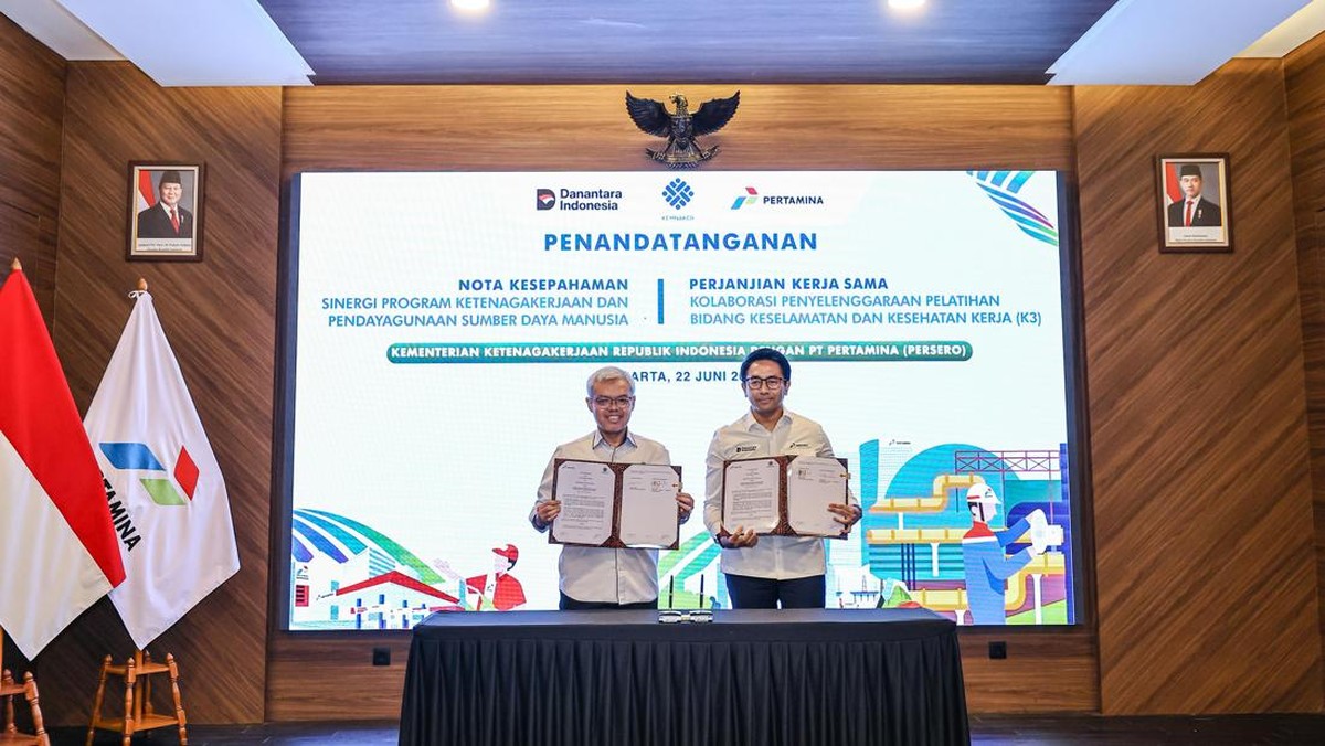Bangun SDM Unggul, Pertamina-Kemnaker Perkuat Kompetensi dan Budaya K3