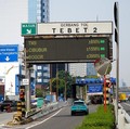 Gerbang tol Tebet di ruas Jalan Tol Dalam Kota Jakarta. (Dok. Jasa Marga)