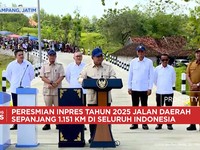 Jakarta, CNBC Indonesia- Presiden Prabowo meresmikan Inpres Tahun 2025 Jalan daerah sepanjang 1.151 Kilometer di Seluruh Indonesia

Selengkapnya simak dalam Profit, CNBC Indonesia (Selasa, 23/06/2026)