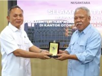Otorita IKN menerima kunjungan Wakil Menteri Hak Asasi Manusia (HAM) RI, Mugiyanto, di Kantor Otorita IKN, Nusantara, pada Senin (22/6/2026). (Tangkapan layar instagram @OIKN)