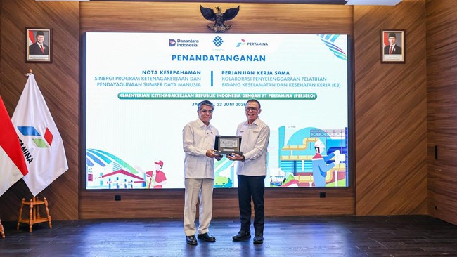 Bangun SDM Unggul, Pertamina-Kemnaker Perkuat Kompetensi dan Budaya K3