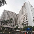 Suasana bangunan Hotel Sultan di Blok 15 Kawasan Gelora Bung Karno (GBK), Jakarta, Selasa (23/6/2026). (CNBC Indonesia/Muhammad Sabki)