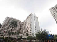 Suasana bangunan Hotel Sultan di Blok 15 Kawasan Gelora Bung Karno (GBK), Jakarta, Selasa (23/6/2026). (CNBC Indonesia/Muhammad Sabki)