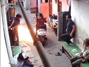 Akhir Pelarian Pelempar Molotov Salah Sasaran di Koja