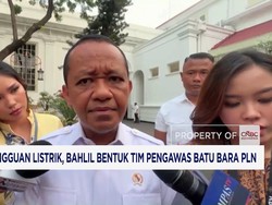 Usai Gangguan Listrik, Bahlil Bentuk Tim Pengawas Batu Bara PLN