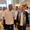 Wakil Ketua DPR RI Sufmi Dasco Ahmad saat kegiatan Rapat Kerja Nasional (Rakernas) KSPI 2026 di Jakarta, Selasa (23/6/2026). (CNBC Indonesia/Ferry Sandi)